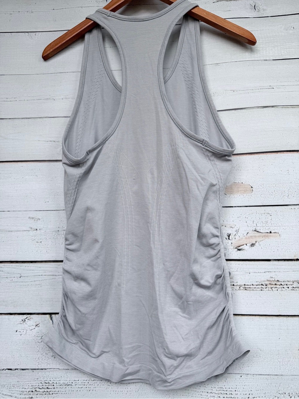Athleta Speedlight Seamless Racerback Ruched Workout Tank Top - Picture 5 of 5